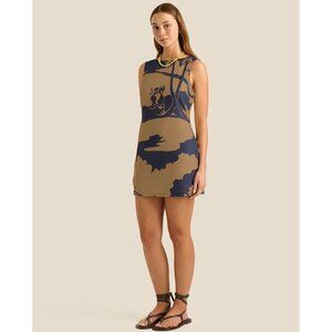 SOLEIL SOLEIL Women's Lola Mini Dress Koa Size 4